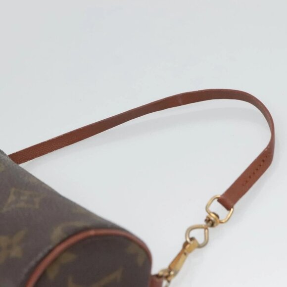 LOUIS VUITTON Monogram Papillon Pouch LV Auth SW860 - Picture 8 of 16